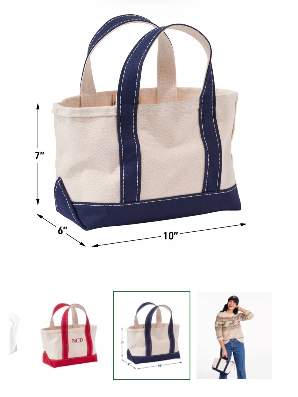 L.L. Bean Boat and Tote Mini - Picture 7 of 7